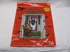 HALLOWEEN LARGE GHOST DOOR COVER DECOR INDOOR OUTDOOR YARD SEASONAL New NIP