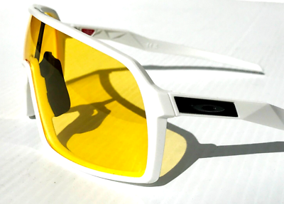 NEW Oakley SUTRO Matte White Galaxy Yellow Amber Lens Sunglass