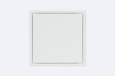 RUG Revisionstür Revisionsklappe Softline Comfort weiß mit Druckverschluss Stahl