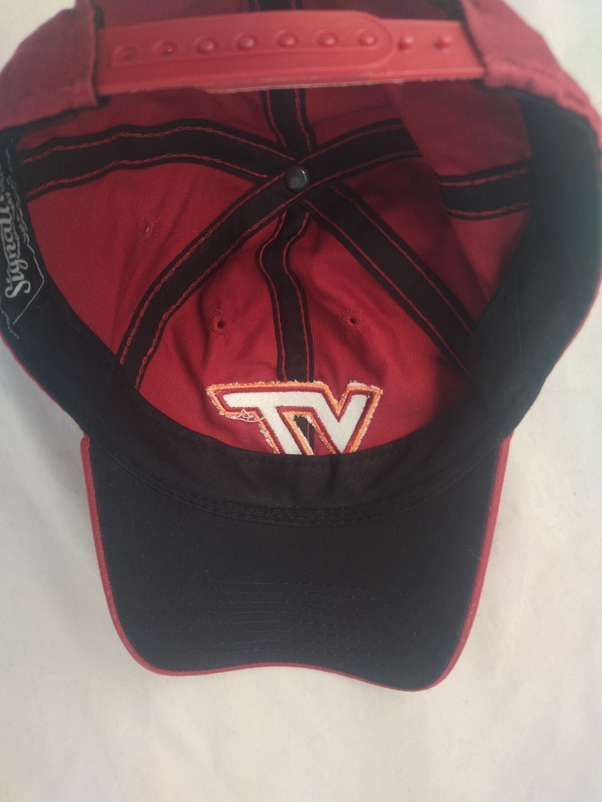 Virginia Tech Adjustable Snapback Hat/Cap-NICE! - image 6