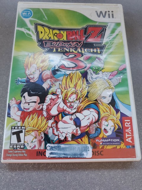 dbz budokai tenkaichi 3 for sale