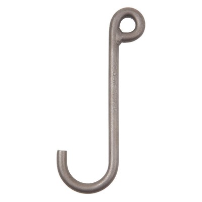 PEERLESS JAA050 J-Hook,Alloy Steel,2 in,650 lb,G80 49CZ62
