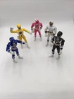 Set Of 5 Vintage Power Rangers Figures (see description)