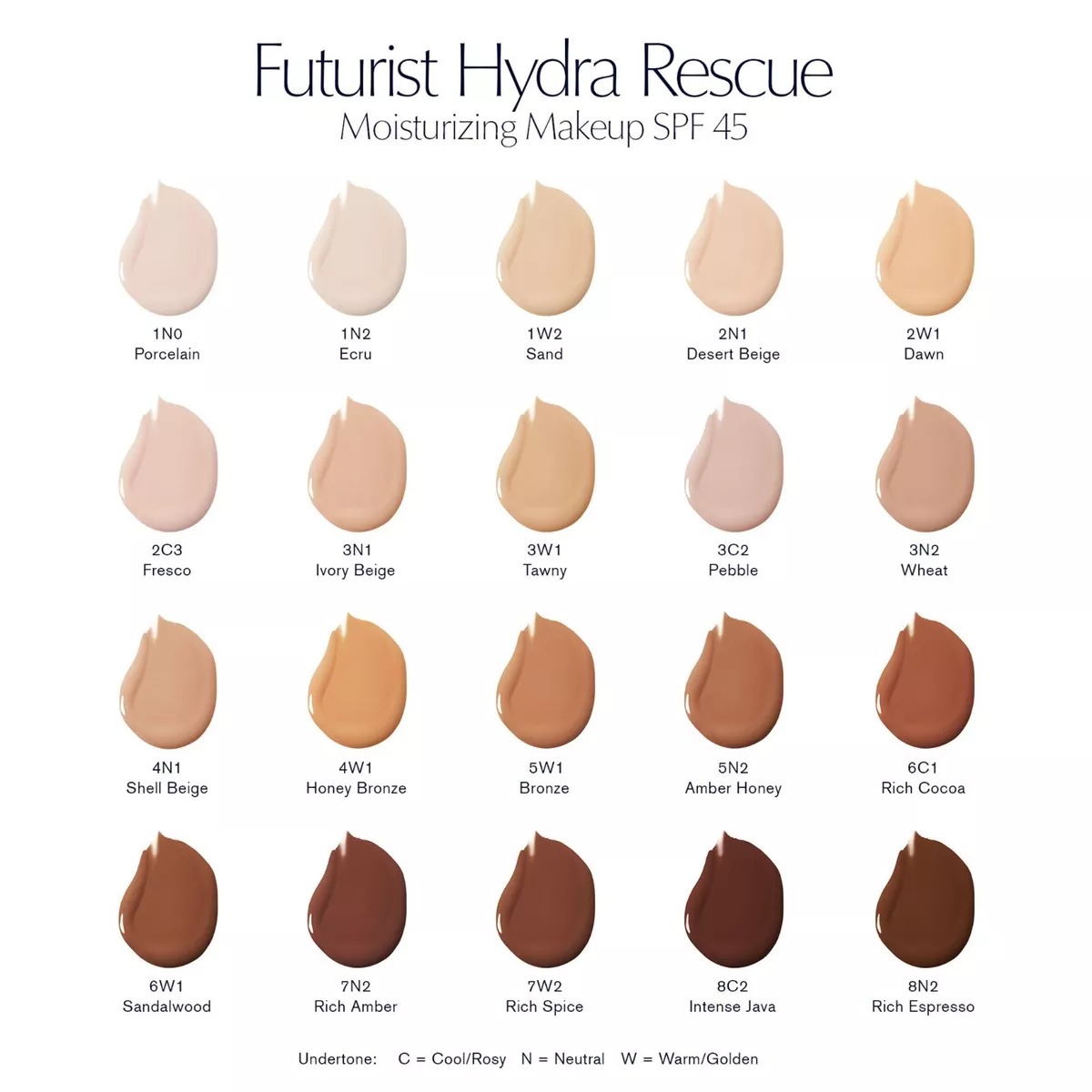 Paseo impuesto Noticias de última hora Estee Lauder FUTURIST Hydra Rescue Moisturizing Makeup 2N1 DESERT BEIGE  1.2OZ | eBay