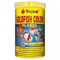 Tropical Goldfisch Color Flakes 1000Ml - Gartenteich Futter Goldfish Teichfische