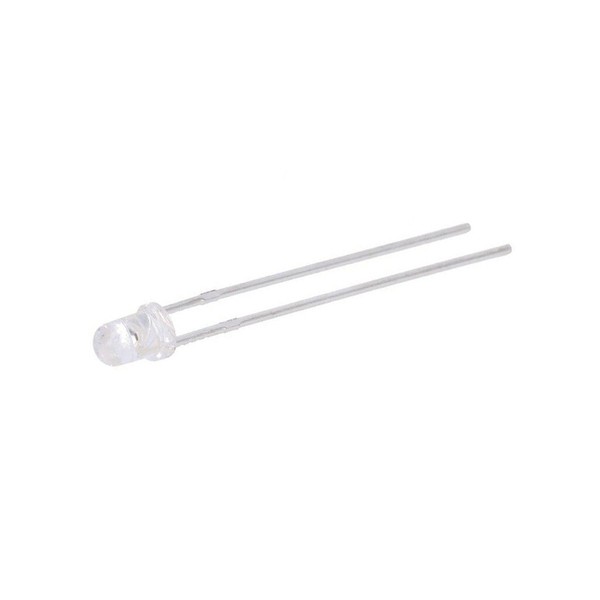2X LL-304YC4B-2BD Led 3 Mm Gelb 600-1000Mcd 30° Front: GewöLbt Lucky Light-image