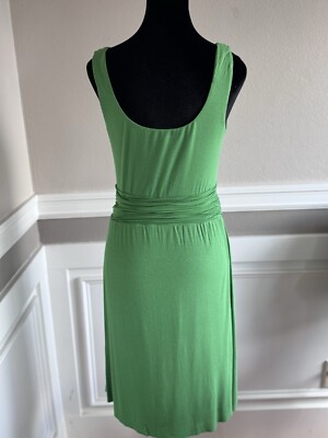 bailey 44 green dress NWOT Bailey 44 ruched midi dress  Forest Green