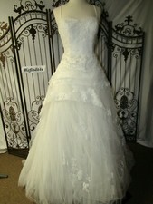 V703 ENZOANI GIOVANNA SZ 10 MINI DRESS  WEDDING GOWN 2 IN 1 LQQK NWT 2970