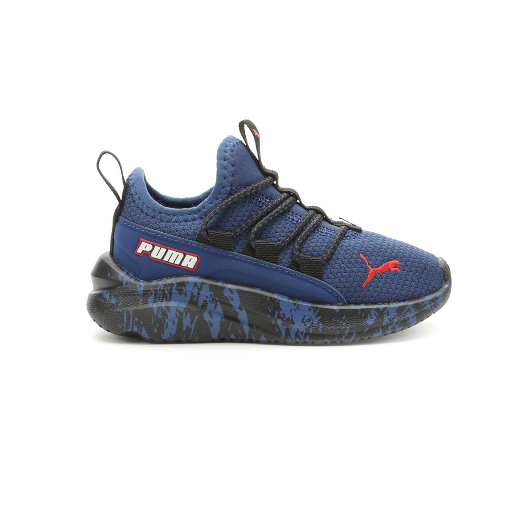 Синие кроссовки Puma One4all Full Throttle Slip On для маленьких мальчиков Повседневная обувь 3992