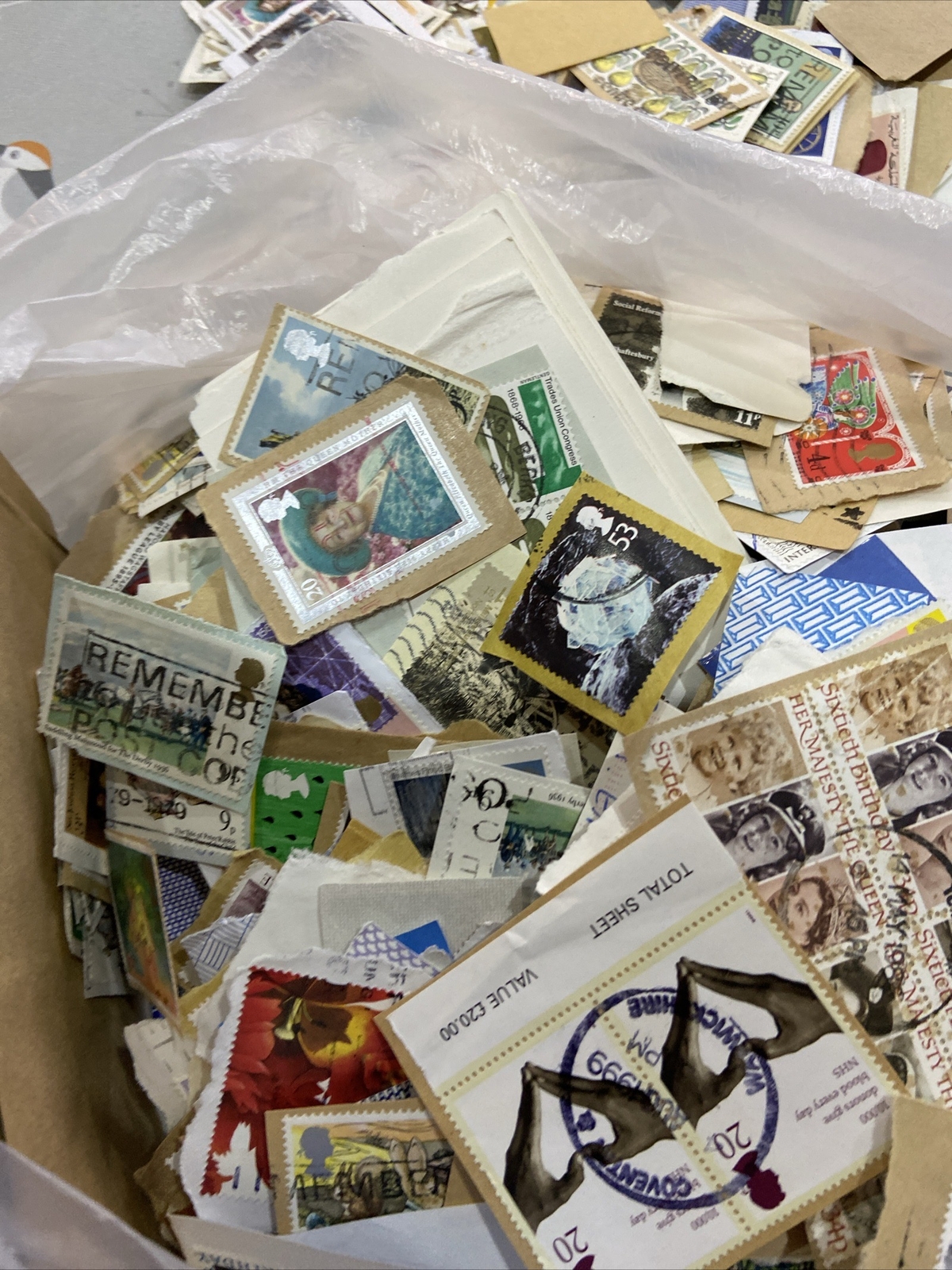 GB Commemorative Stamps 1kg Kiloware Lot 2 eBay