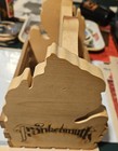Frankenmuth Brewery Wood Beer CADDY Very RARE MICHIGAN 6 PACK HOLDER Collectable — photo 2