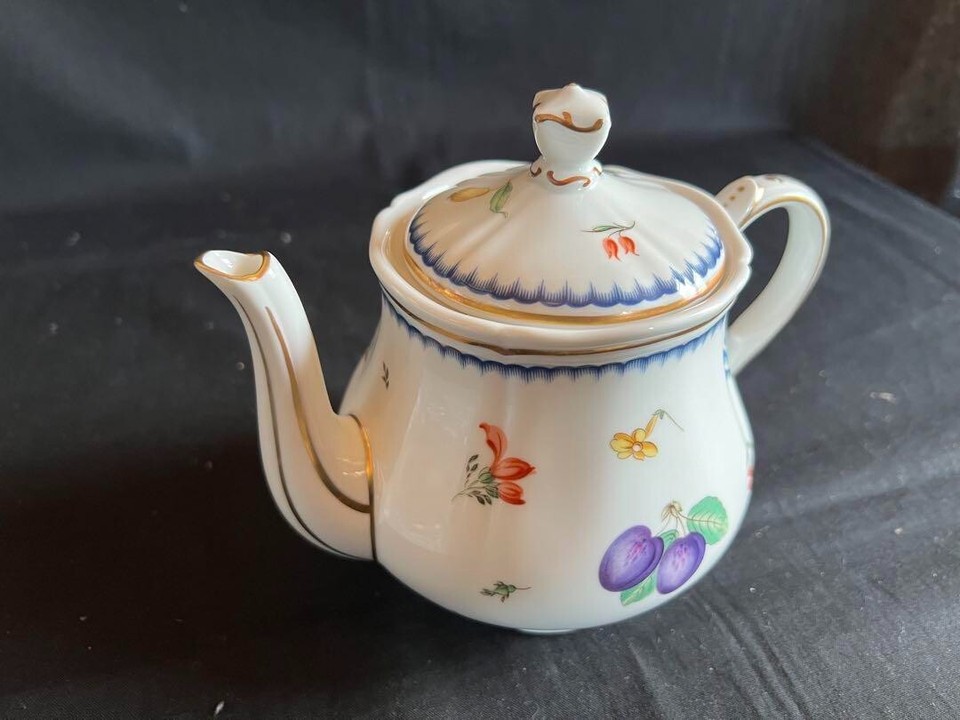 Richard Ginori Italian fruit teapot milk pot sugar pot eBay