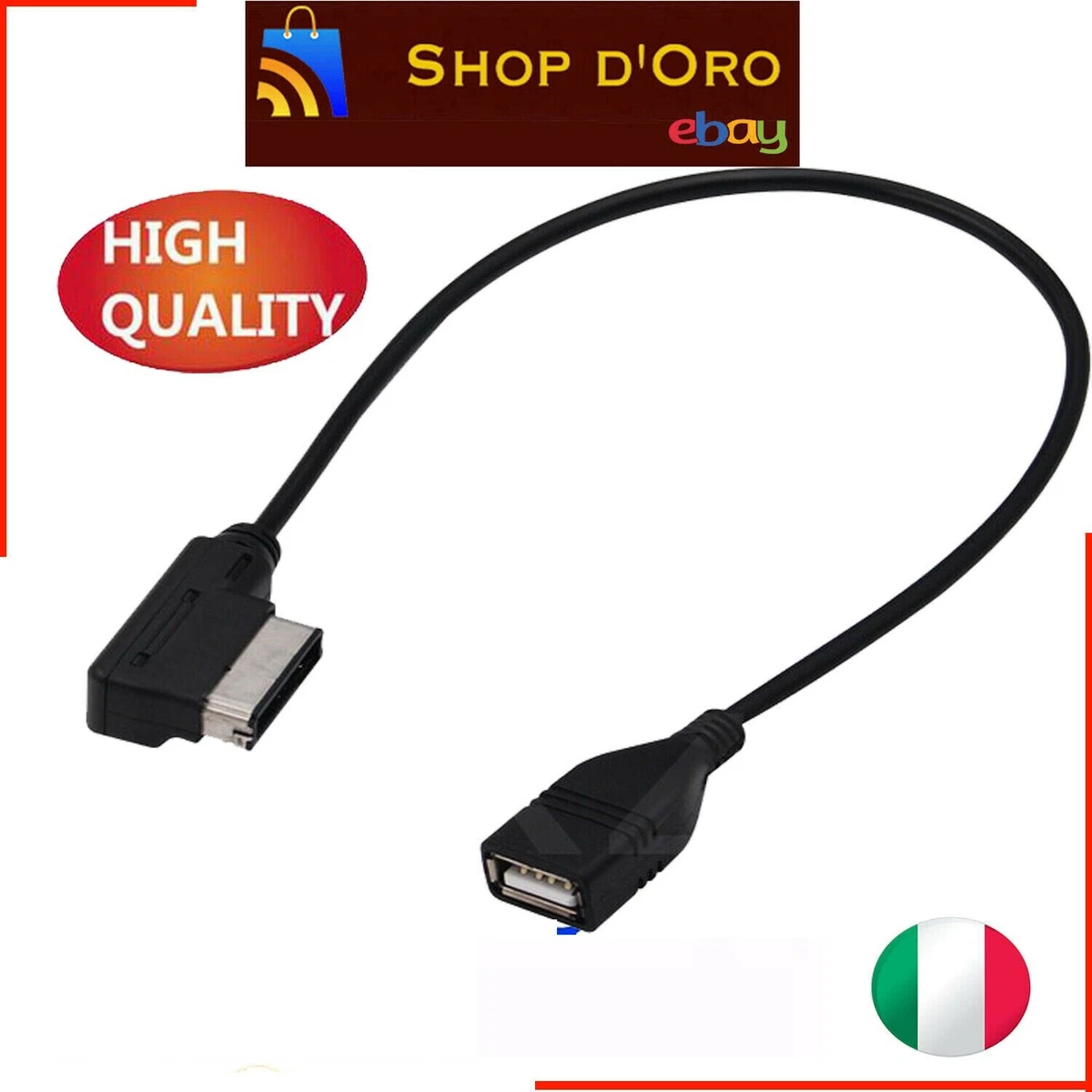 Cavo Adattatore USB AUX, Cavo Adattatore o Bluetooth Radio Stereo MP3 per Auto 8T 4F A8 4E 7L AMI MMI 2G