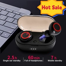 Bluetooth TWS 5.0 Wireless Earphone Earbuds Headphones Noise Cancelling Stereo
