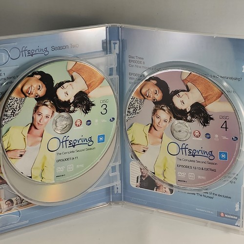 Offspring : Series 1-5 (DVD, 2014) Region 4 - Foto 20 di 24