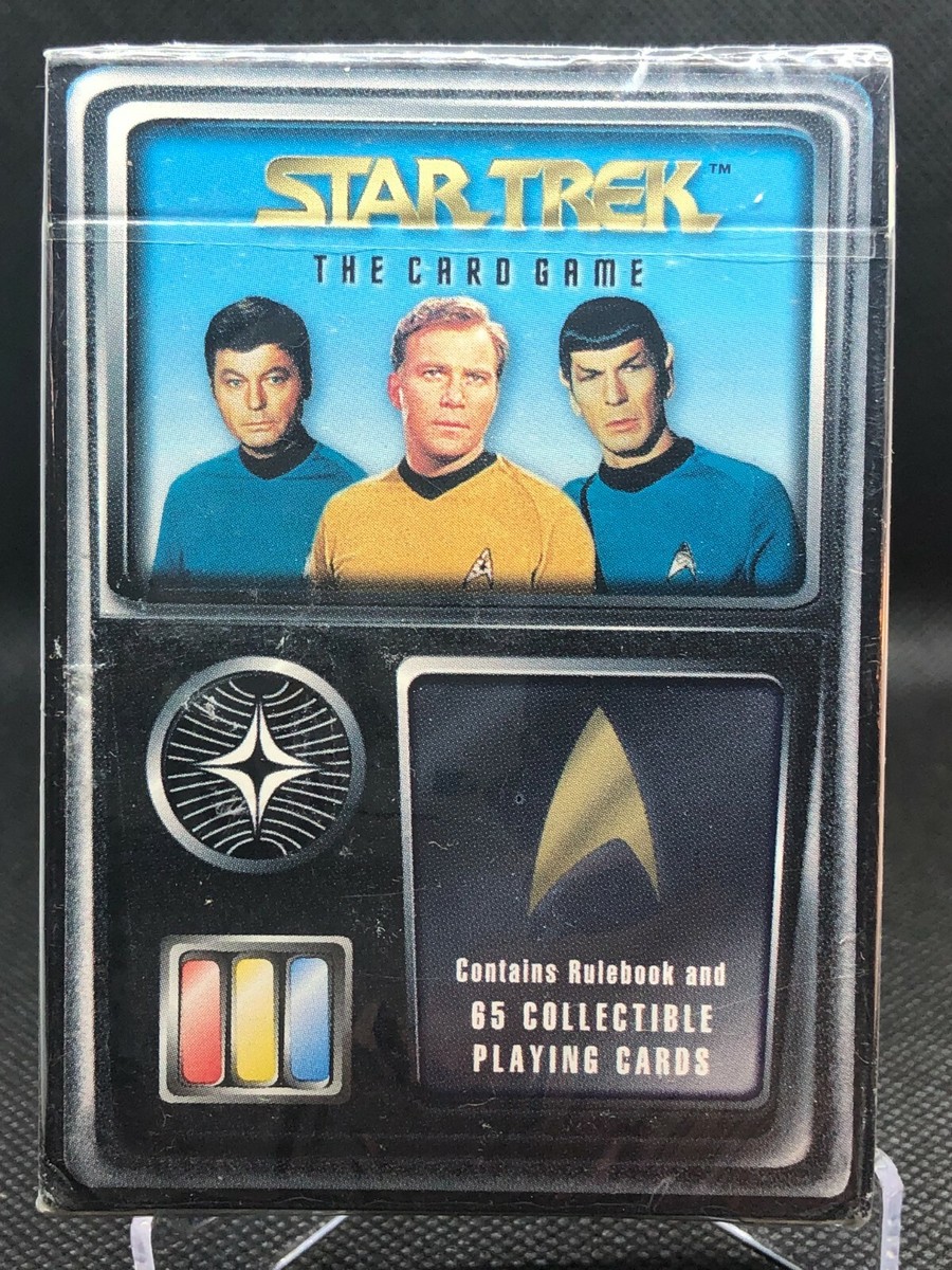 スタートレック　二つセット 1996 STAR TREK The Card Game 65 Collectable Playing Cards