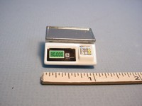 Dollhouse Miniatures Digital Scale - Non-working G7212 Dollhouse Miniatures Digital Scale - Non-working G7212