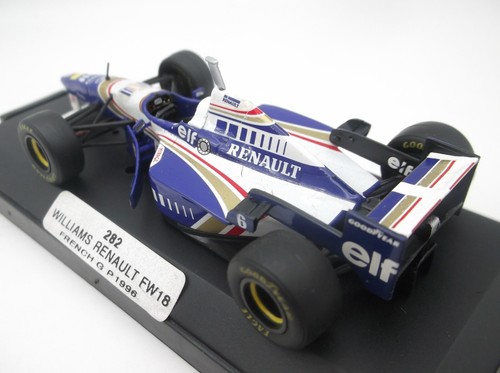 1/43 GP France Magny-Cours 1996 Williams-Renault FW18 #6 Jacques Villeneuve ONYX - Foto 11 di 12