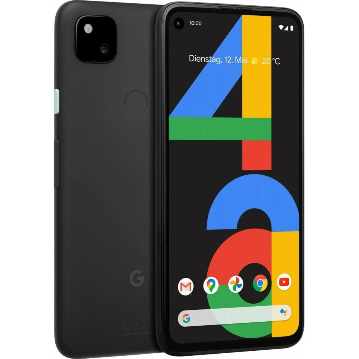 Google Pixel 4a 0.1oz 128GB Just Black New Dual SIM 5,8 "