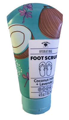Bolero Beverly Hills Nourishing Foot Scrub Coconut Milk & Lavender 4oz-SHIP24HRS