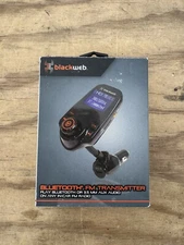 BLACKWEB BLUETOOTH FM TRANSMITTER