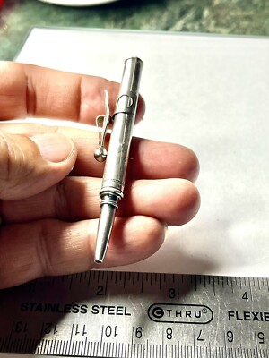 Antique Sterling Silver Vintage Pen, Not Working, scrap | eBay