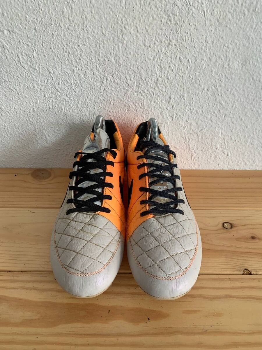 Nike Tiempo Legend V Elite FG US 8 RARE Soccer Cleats White Nike Tiempo Legend V Elite FG US 8 RARE Soccer Cleats White