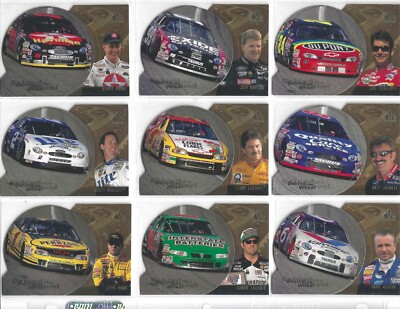 *1998 SP BEHIND THE WHEEL GOLD DIE-CUT-#BW 8 Rusty Wallace-#070/100-1 CARD ONLY*