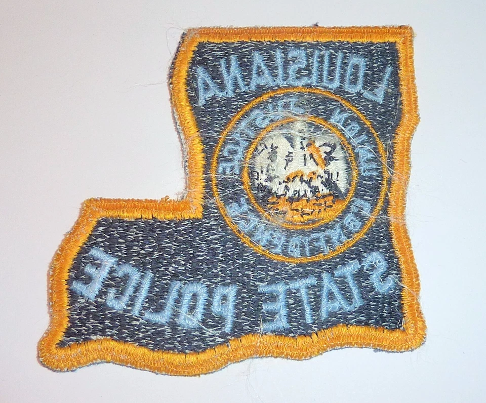 Parche Policía LOUISIANA UNION JUSTICE TRUST Estado 3 3/4" De Colección Ver Ph Foto 2 de 3