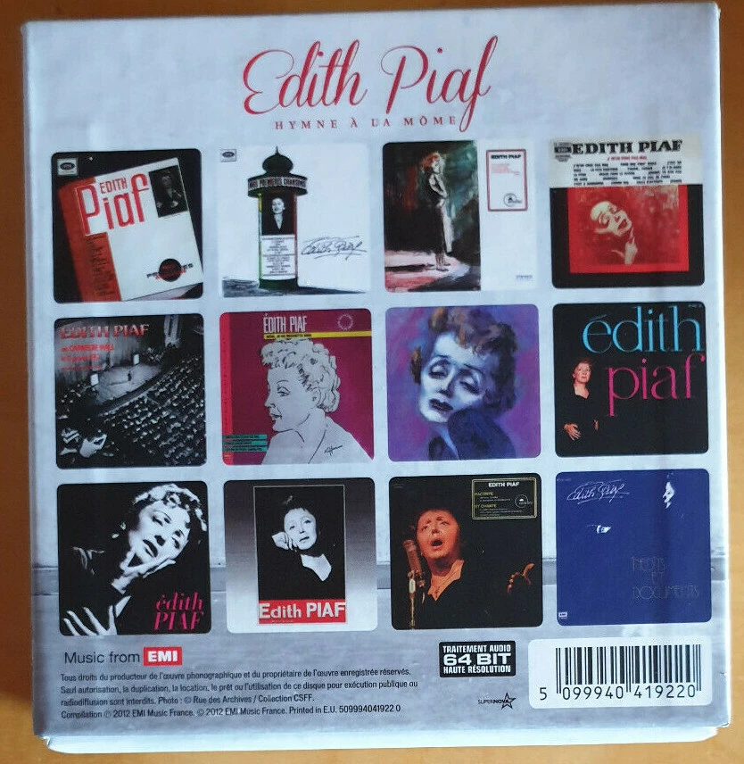 EDITH PIAF - Hymne à la mome # 13 CD BOX # NEUWERTIG - Bild 4 von 4