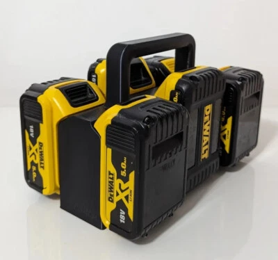 6x Battery Basket Carrier Caddy Holder for DeWALT