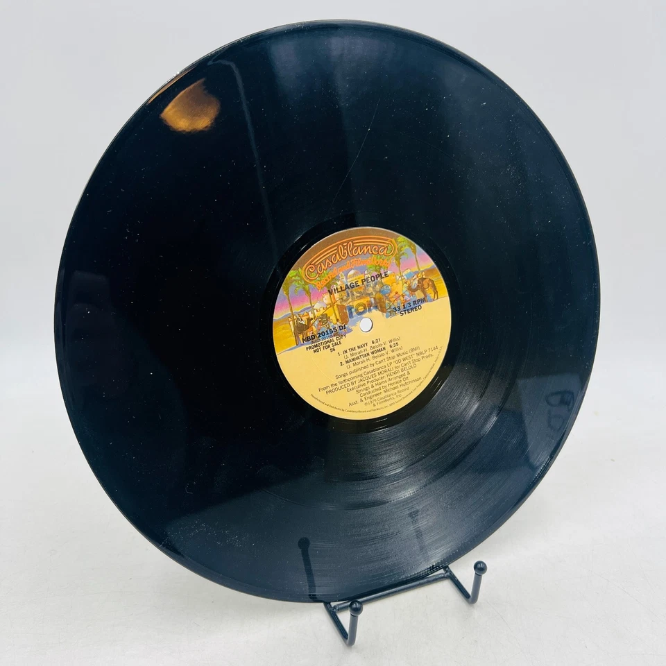 Village People In The Navy 33RPM 12" Single Promo Vinyl 070623ASR Foto 4 de 4