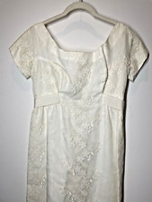 Vtg Arden of Campus Bridals elegant long length wedding gown dress small