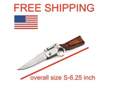 Pocket knife Folding Knife Led light Rifle knife Tactical knife AK 47 gun shape