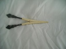 Antique Glove Stretcher Bakelite with Silver Ends