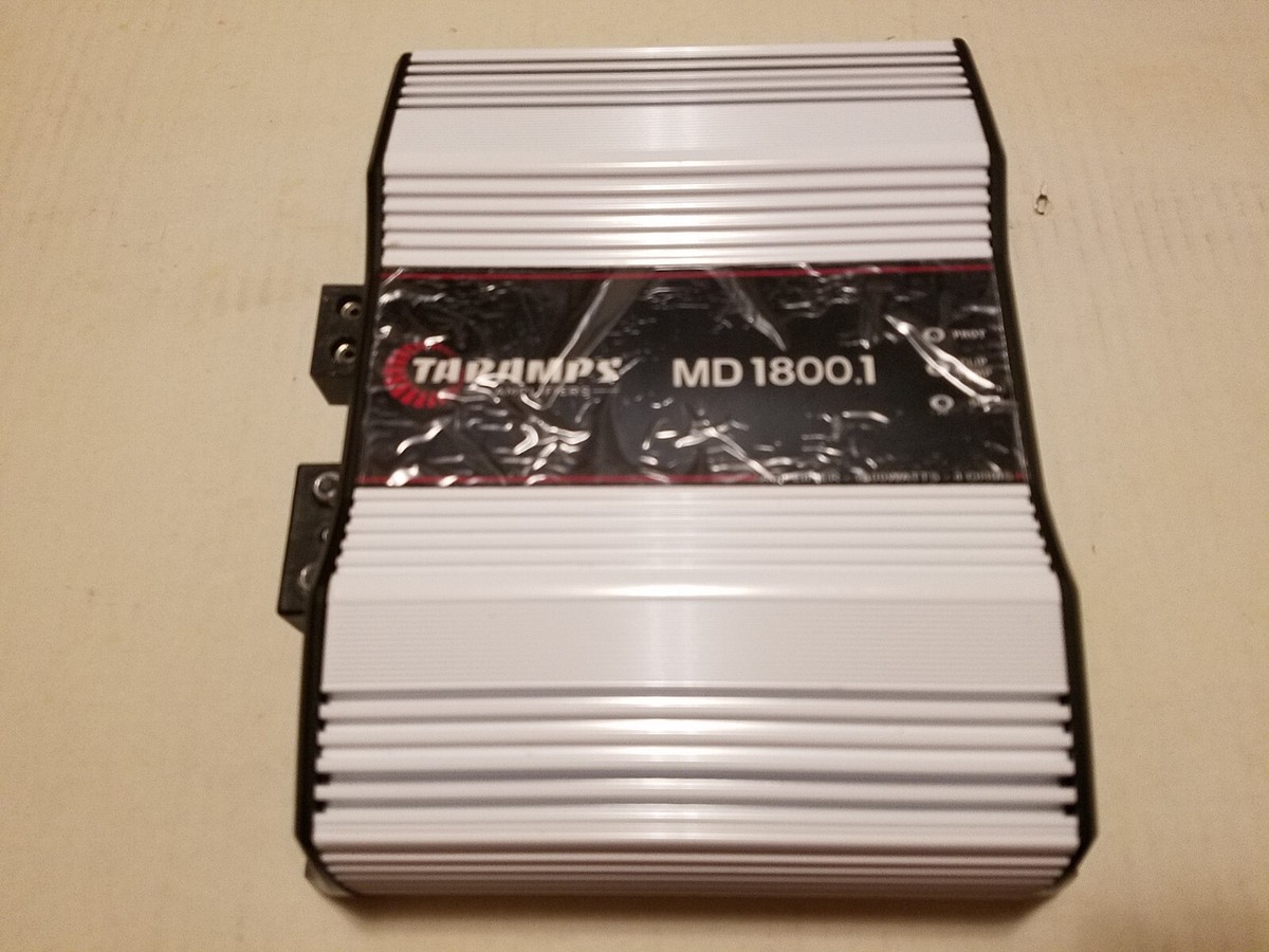 Taramp's MD 1800.1 1800W 4 Ohm Class D Full Range Mono Amplifier