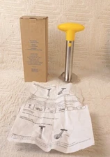 Pineapple Slicer Stainless Steel  Kitchen Fruit Corer Peeler Remover 1pc (5Q)
