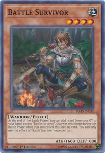 Battle Survivor - IGAS-EN032 - Common - 1st Edition x3 - Near Mint