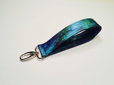 Keychain, Key Fob, Wristlet, Key Holder, Wrist Strap, Swivel Clasp, Multi Color