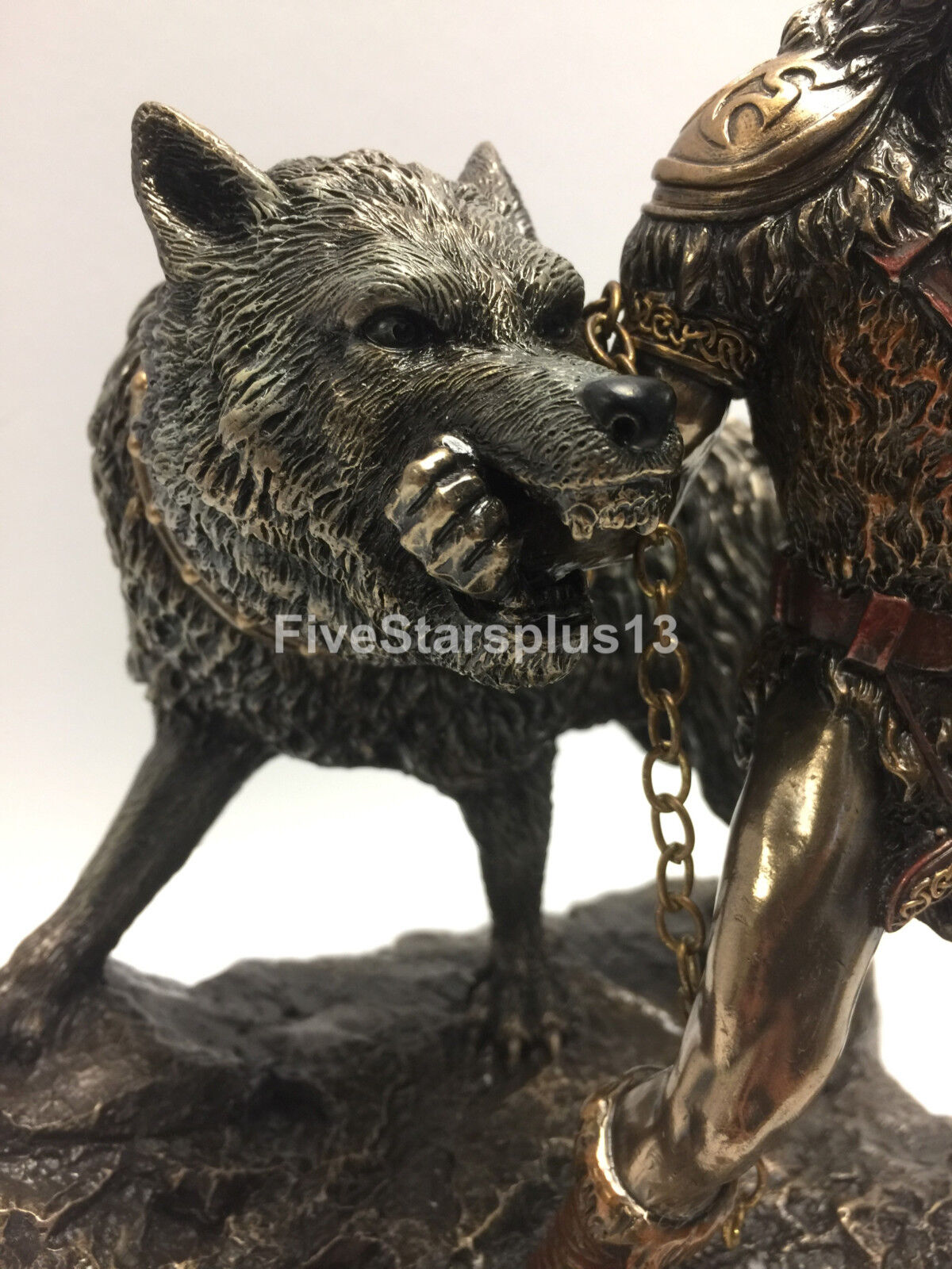 Tyr And The Binding of Fenrir Statue, Norse God Of War Sculpture