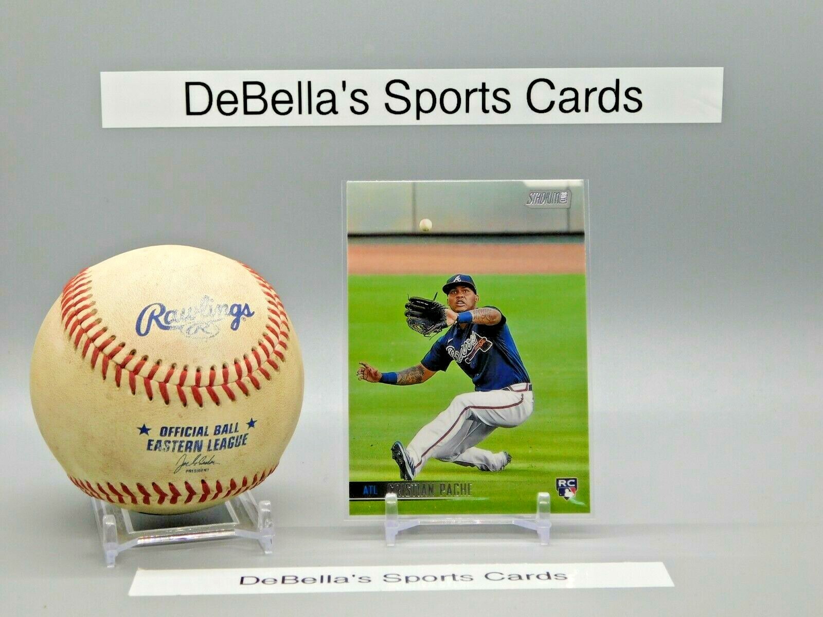 2021 Stadium Club Baseball Cristian Pache Rookie Card Atlanta Braves