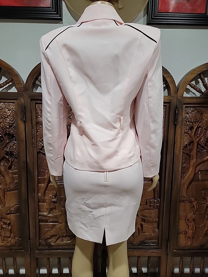 Traje Blazer y Falda Italia Raro Barato Y Chic Por Martin Talla 2 Nuevo Con Etiquetas #01 Foto 4 de 4