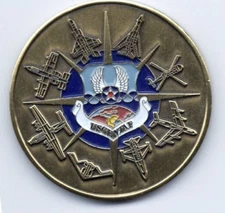 USCENTAF Alion Science and Technology Challenge Coin  1.5 inch