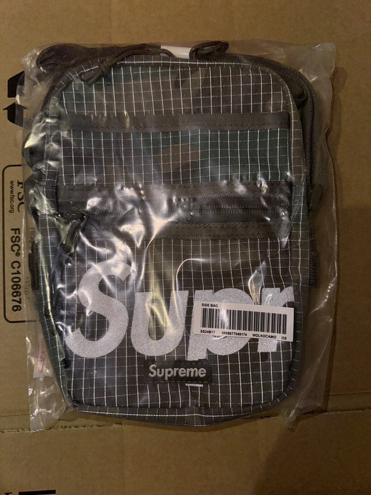 Sac bandoulière Supreme SS24 camouflage