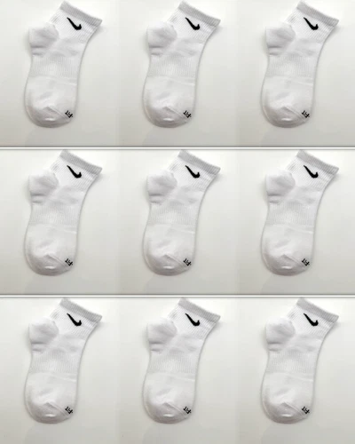 9x Nike Socks Everyday Plus Training Cushioned Dri-Fit Ankle Socks MEDİUM