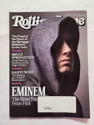 2010 November 25 ROLLING STONE Eminem Bruce Springsteen Kanye West (CP82)