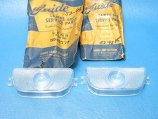 Nos Pair Gm Guide 1952 Oldsmobile Olds 98 Parking Light Lamp Lenses 5942778