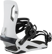 Unisex Snowboard Bindings NITRO TALENT White 2026