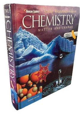 Glencoe Chemistry: Matter and Change Teacher Wraparound Edition HC Good Shape*