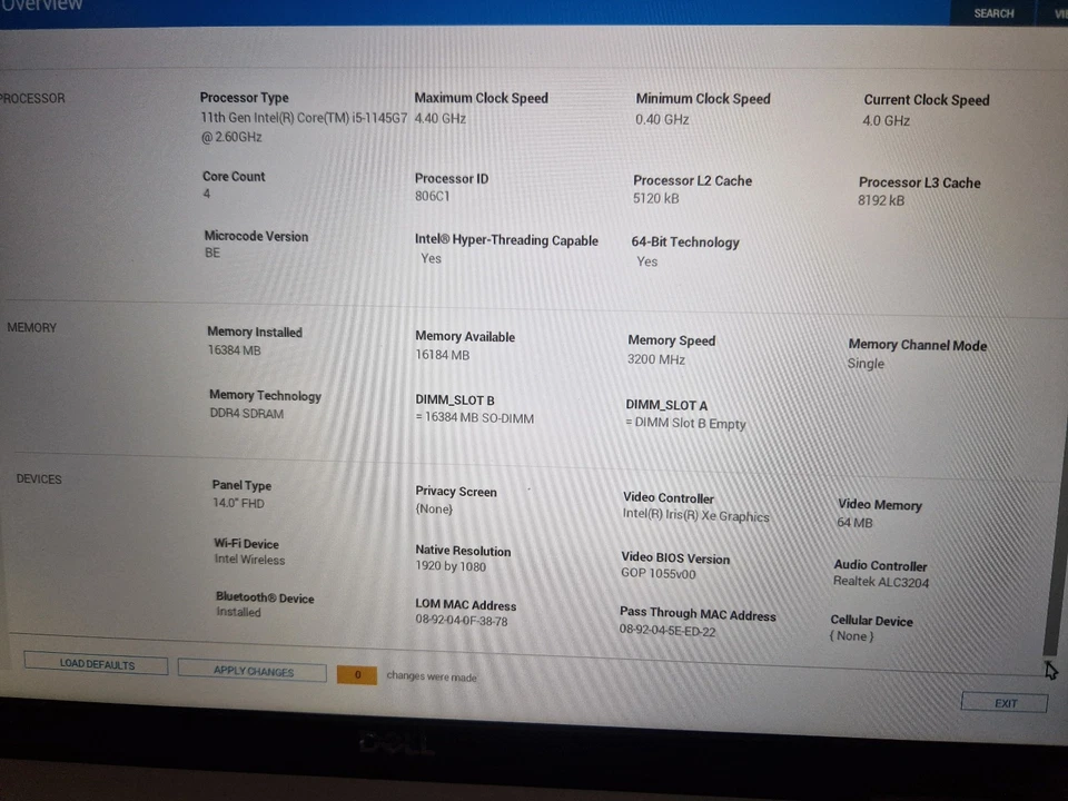 Dell Latitude E5420 · i5-1145G7 · 16GB · 512GB, photo 3 sur 5